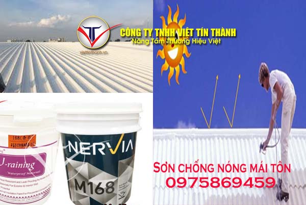 sơn chống nóng mái tôn